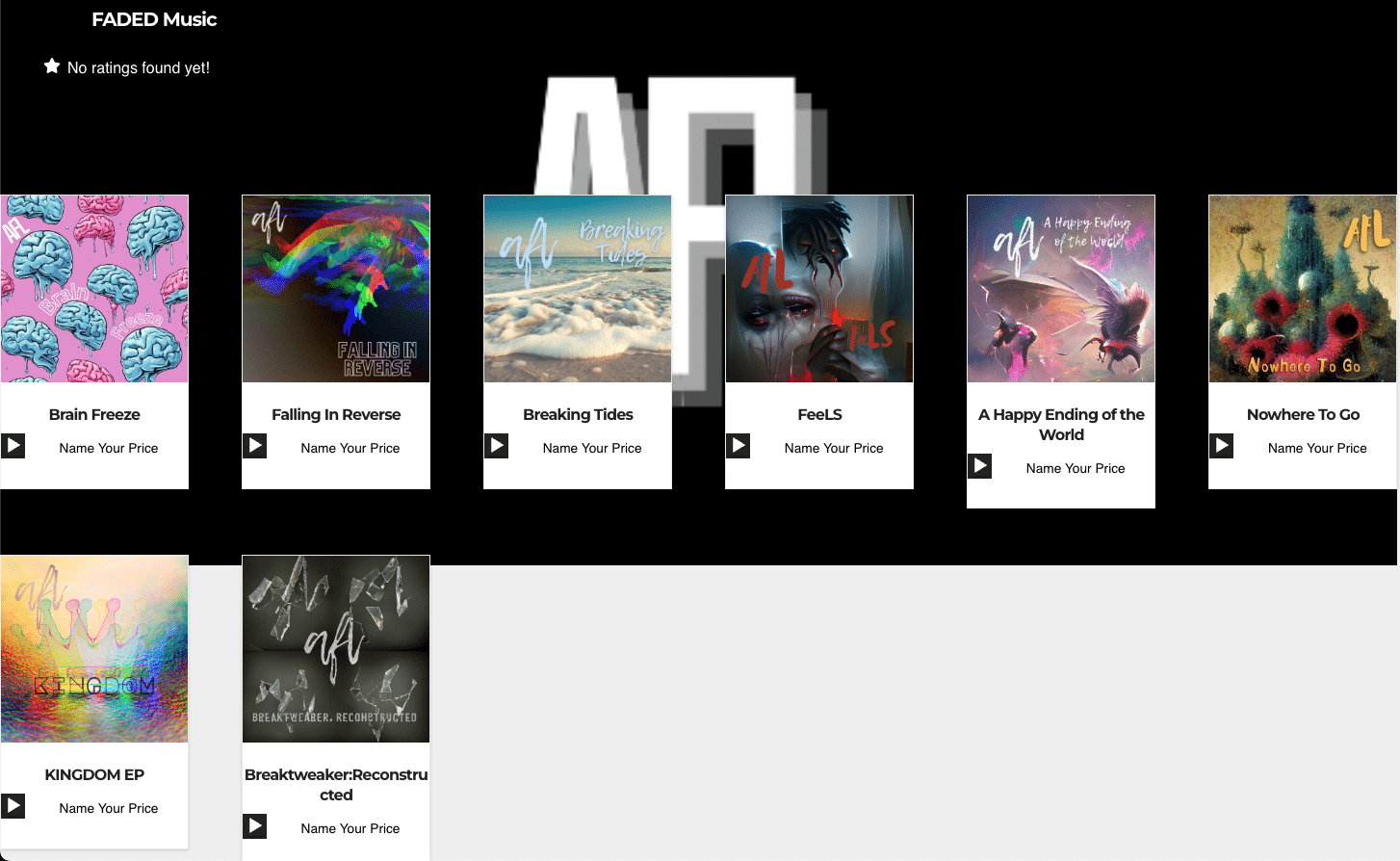 You are currently viewing AFL’s own label is now offering their music as Name Your Price.