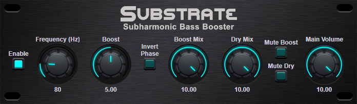 You are currently viewing Free Plugin: Substrate – Subharmonic Bass Booster (WIN ONLY)