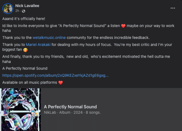 Read more about the article NikLab – A Perfectly Normal Sound