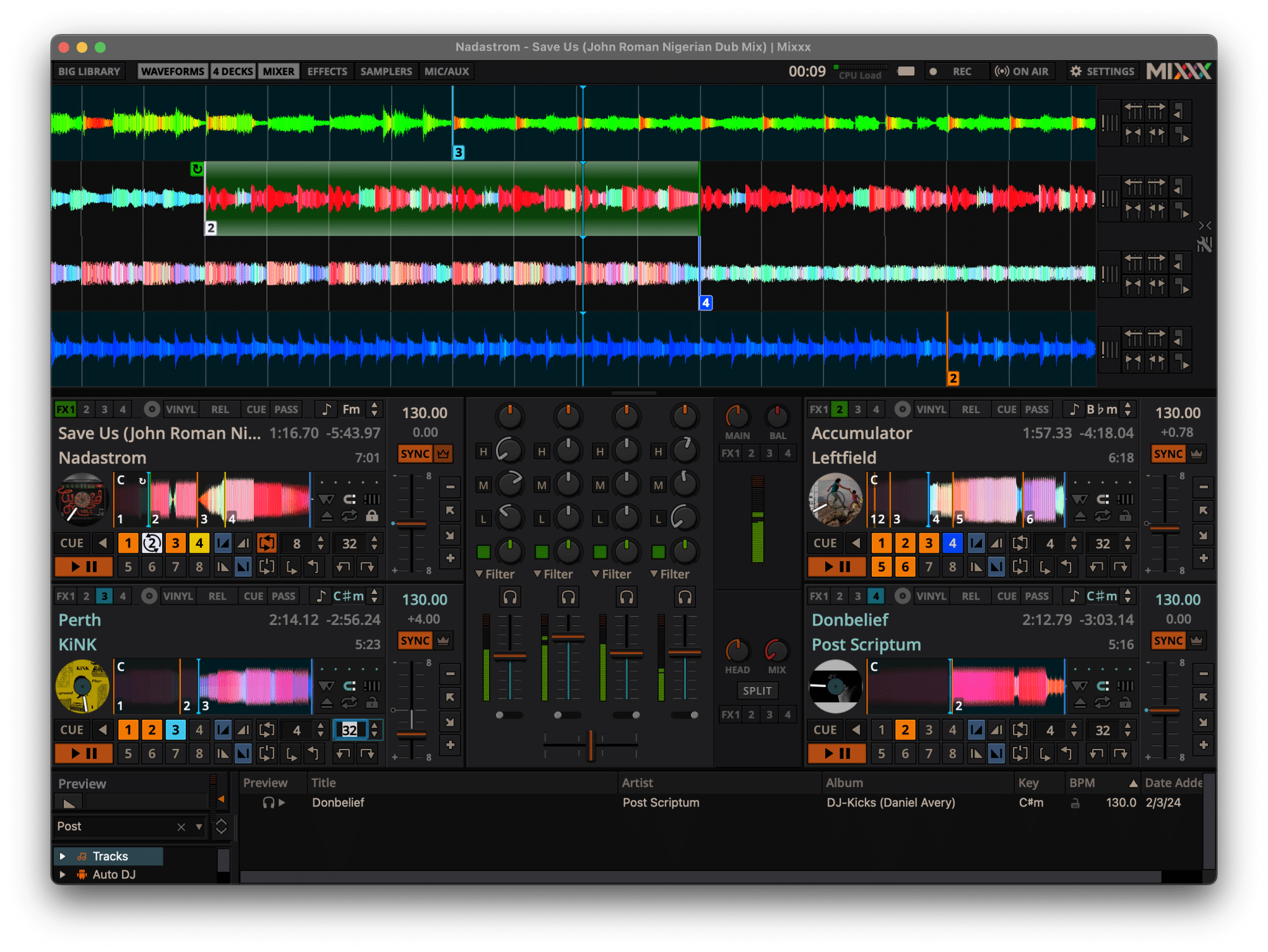 You are currently viewing Mixxx – Free 4 Deck Dj Software