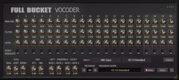 Read more about the article Free Plugin: Full Bucket Vocoder FBVC
