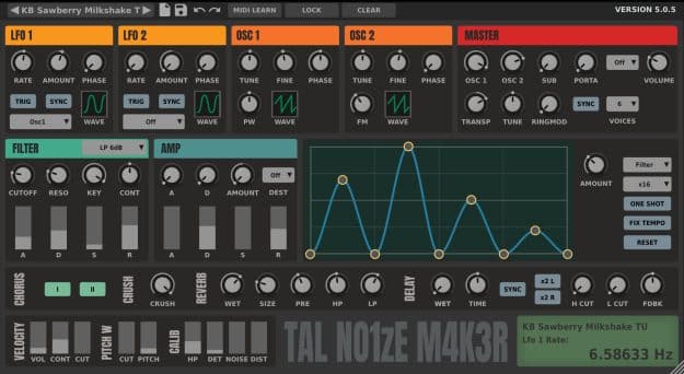 Read more about the article Free Plugin: TAL-NoiseMaker