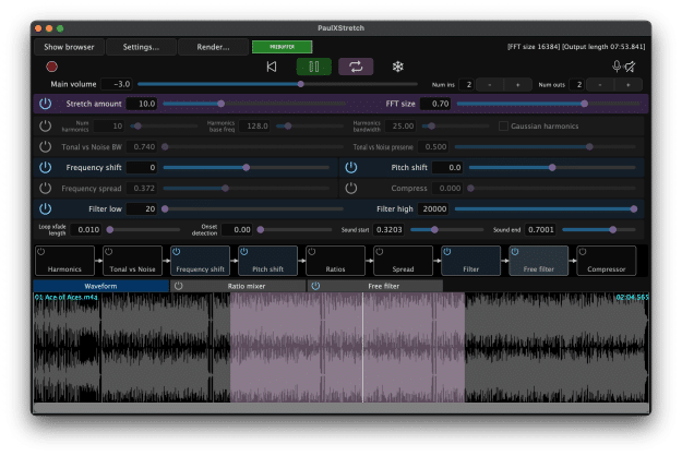 Read more about the article Free Plugin: PaulXStretch