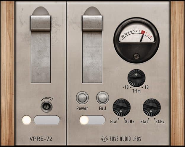 Read more about the article Free Plugin: VPRE-72 FREE VINTAGE TUBE PREAMP