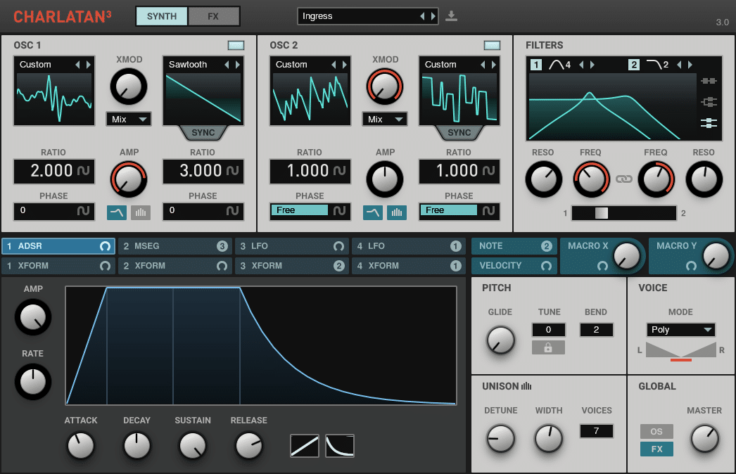 You are currently viewing Free Virtual Analog Synthesizer – CHARLATAN 3