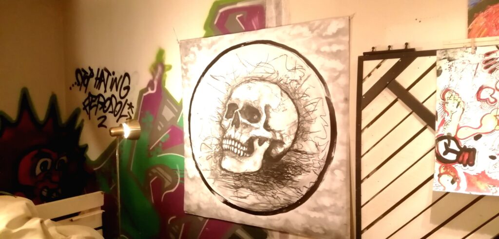 Art at Fedtebrød by SAIDK